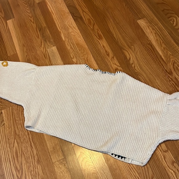 Free People Dahlia Crochet Pullover Size Medium NWT - Picture 17 of 17